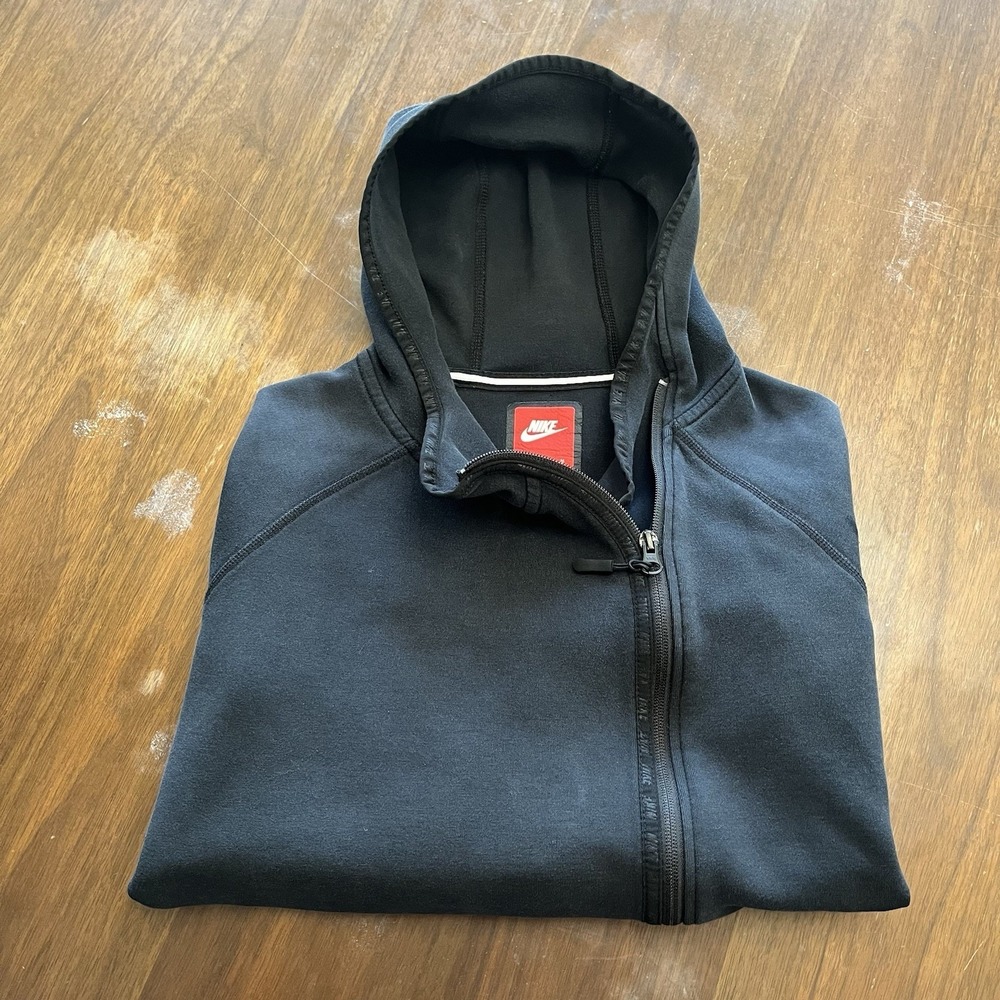 Nike Tech Fleece Cape Hoodie Jacket Sweater Asymmetrical Womens M 669613 Maduro